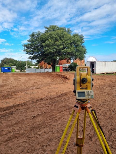 Replanteo topográfico con estación total